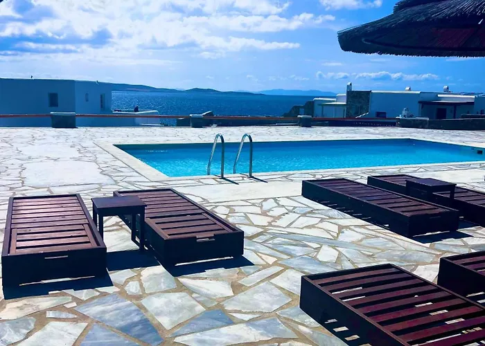 Blue Ocean Amado Vila In Mykonos Δωμάτια σε οικογενειακή κατοικία