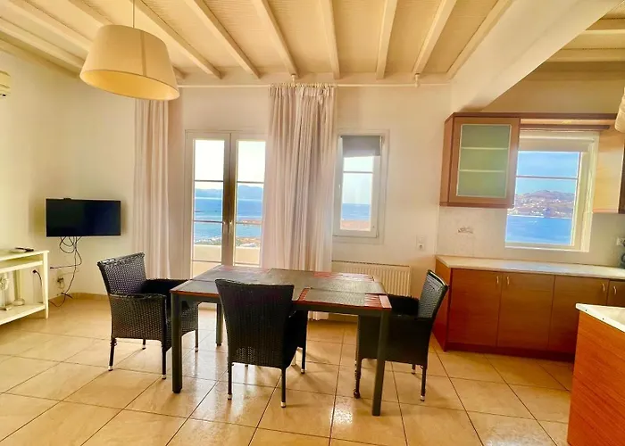 Δωμάτια σε οικογενειακή κατοικία Blue Ocean Amado Vila In Mykonos *